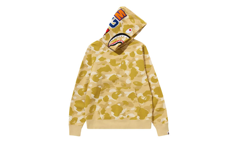 Color Camo Shark Pullover Hoodie "Yellow" 1K30 114 002 YELLOW 1