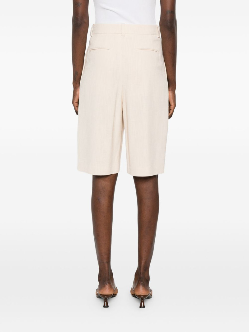 pleated tailored shorts 4