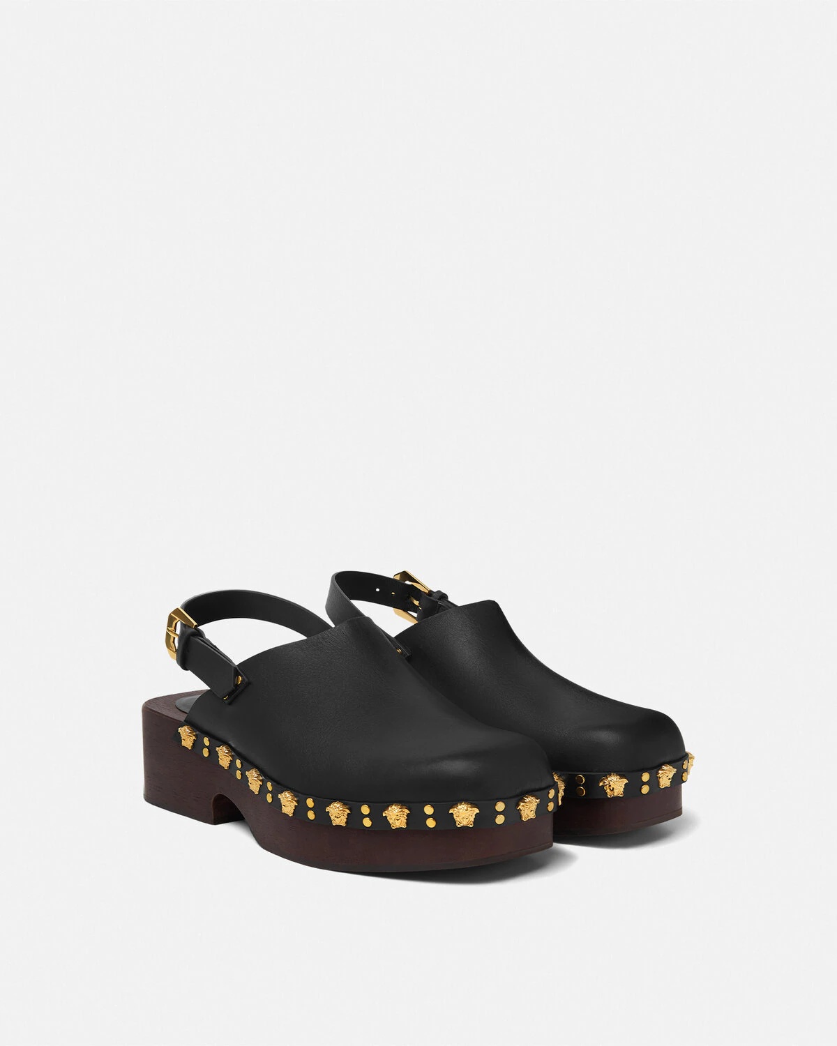 Studded Stack Clogs - 2