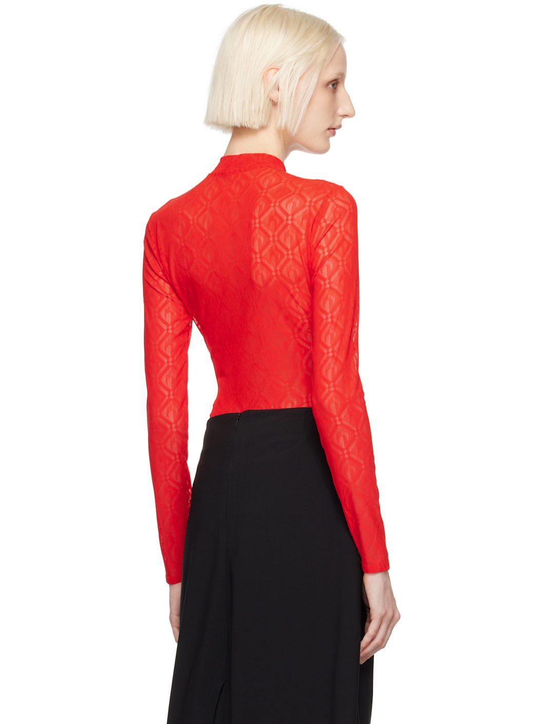 Red Moon Diamond Long Sleeve T-Shirt - 3