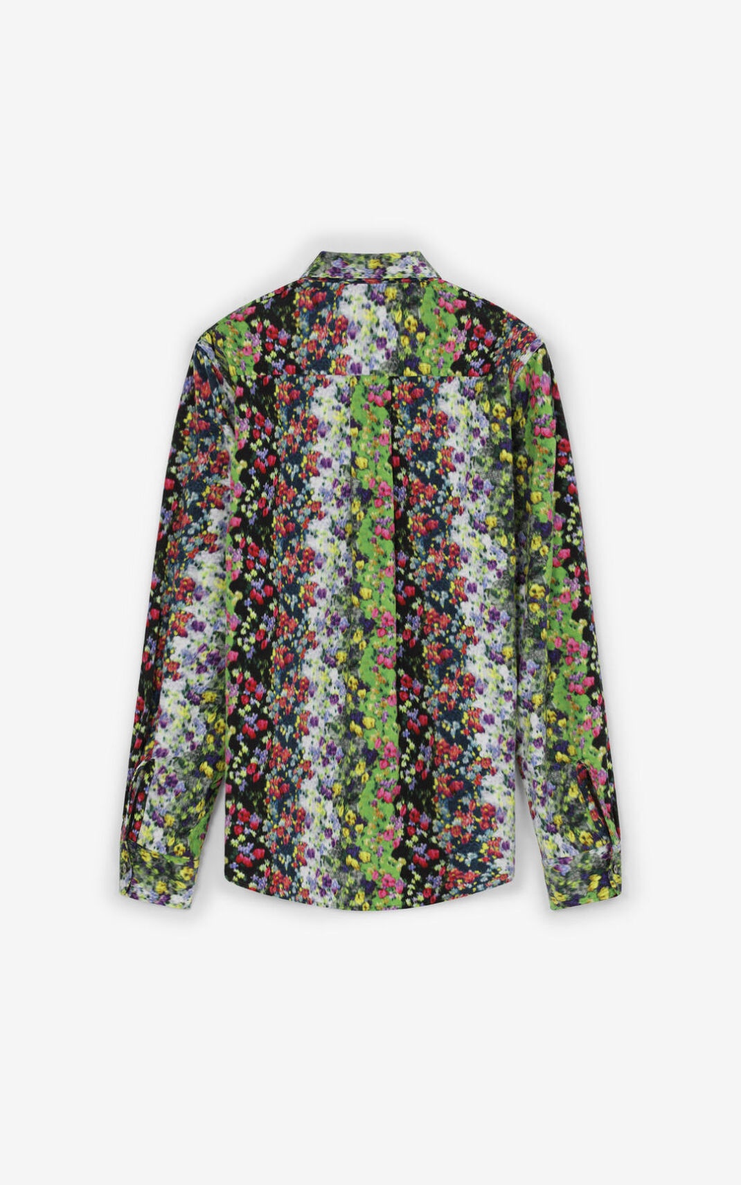 'Blurred Flowers' casual shirt - 5