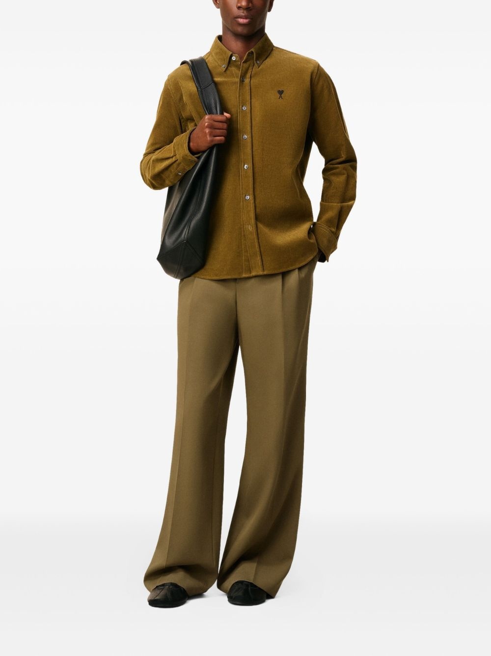 pleated wide-leg tailored trousers - 2