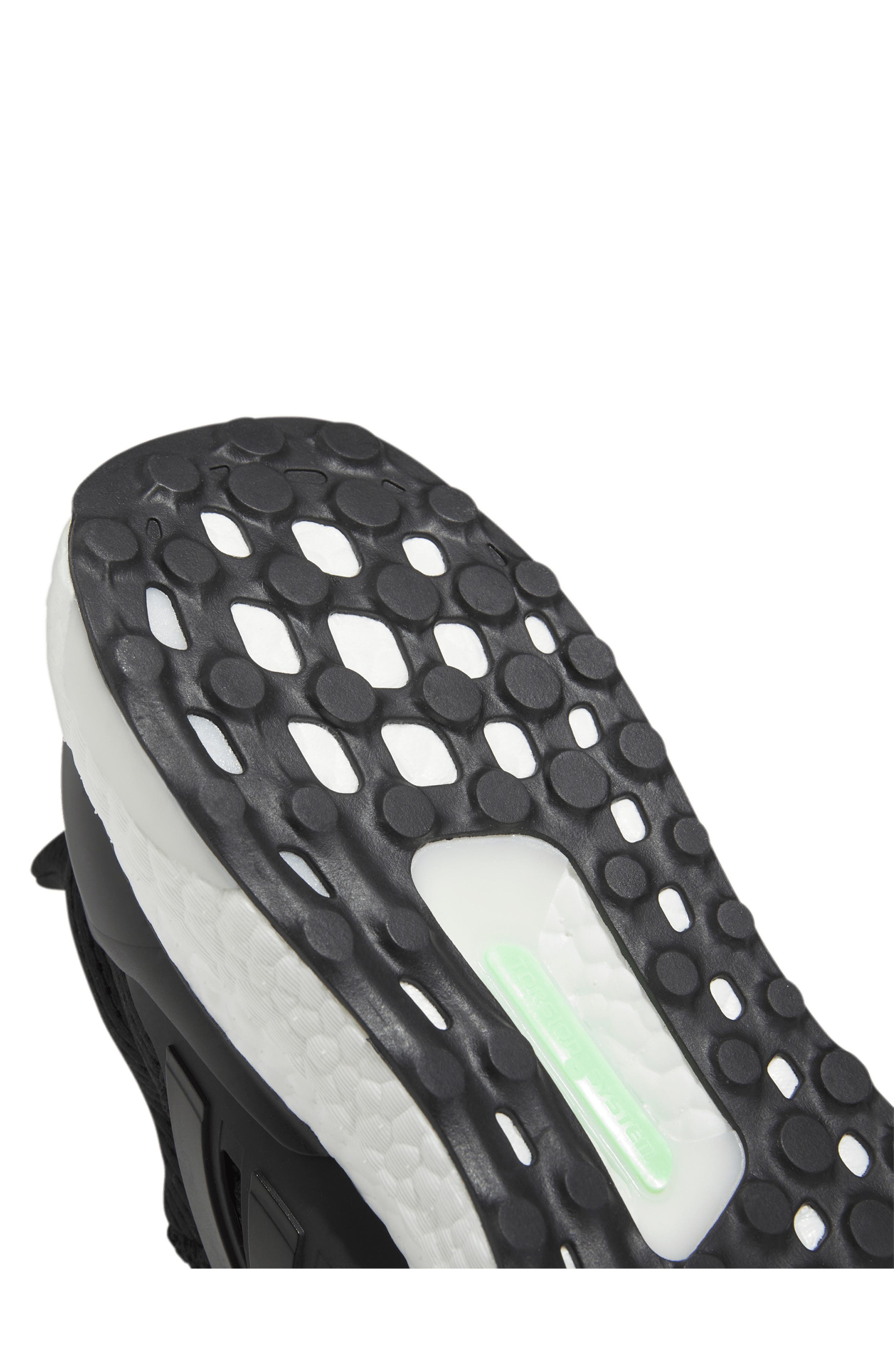 adidas Ultraboost 1.0 Running Sneaker in Core Black/Beams Green at Nordstrom - 8