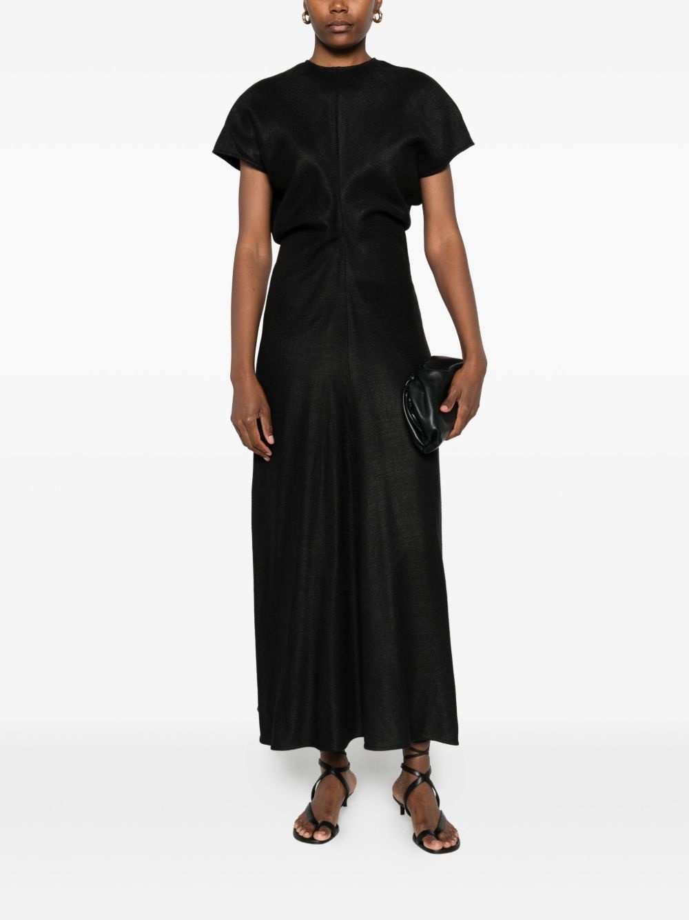 slouch-waist maxi dress - 2