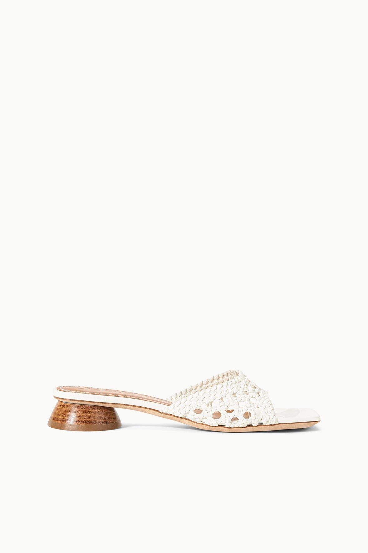 STAUD SIMONE CROCHET HEEL PAPER - 1