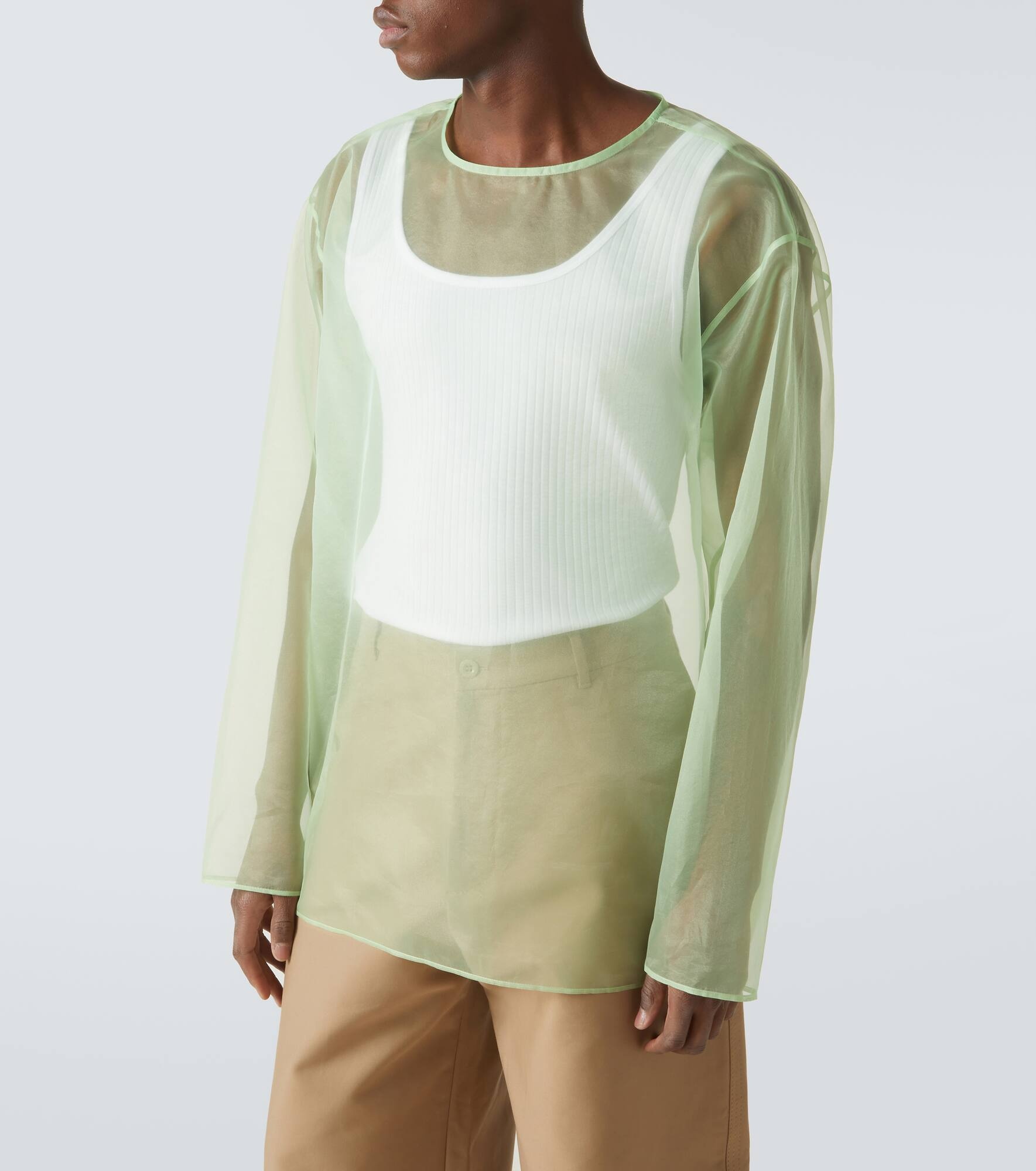 Oversized sheer top - 3
