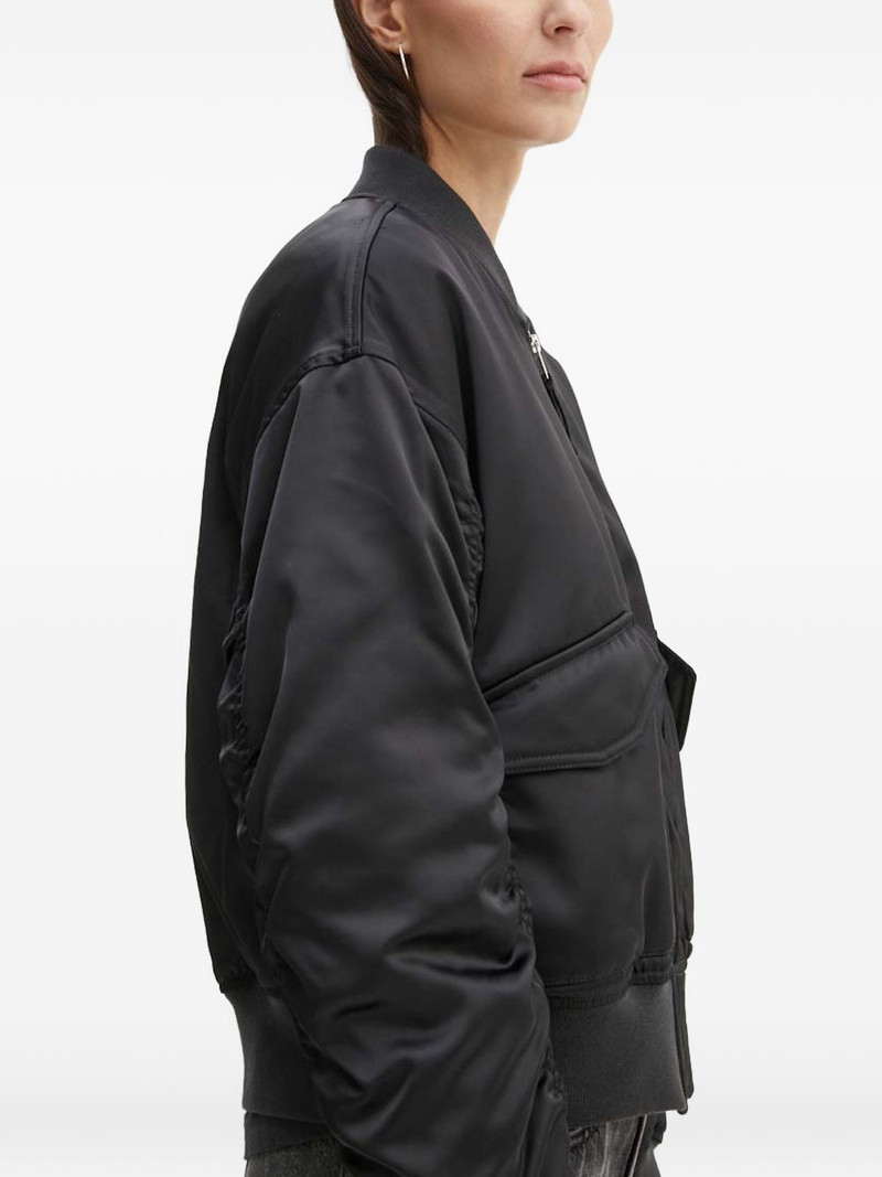 gathered-sleeve bomber jacket 3