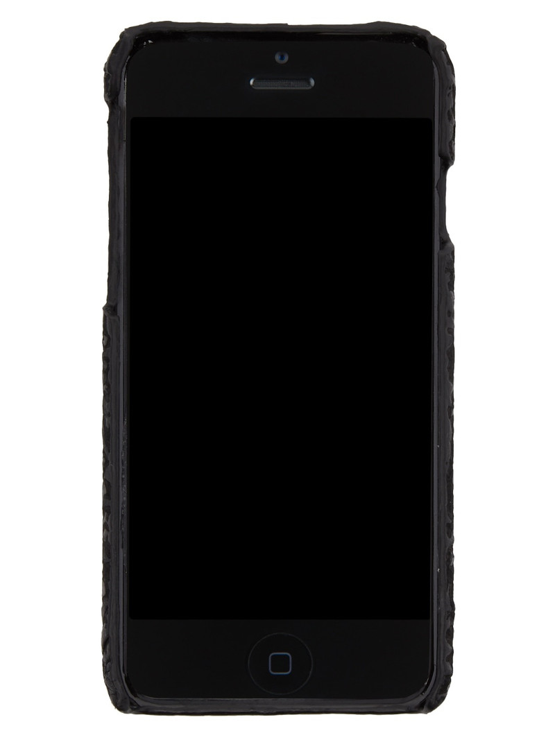 Black Leather iPhone 6 Case 3