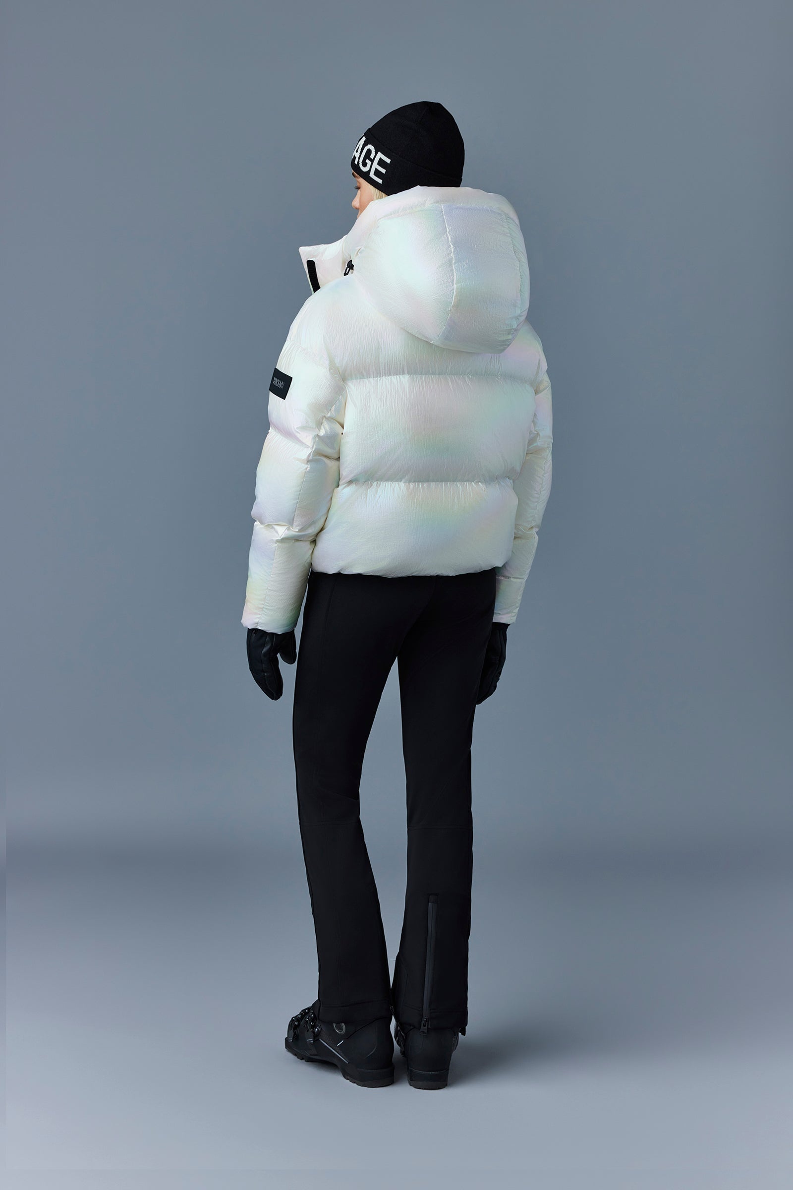 TESSY-PRL Quilted own jacket with removable hood - 4