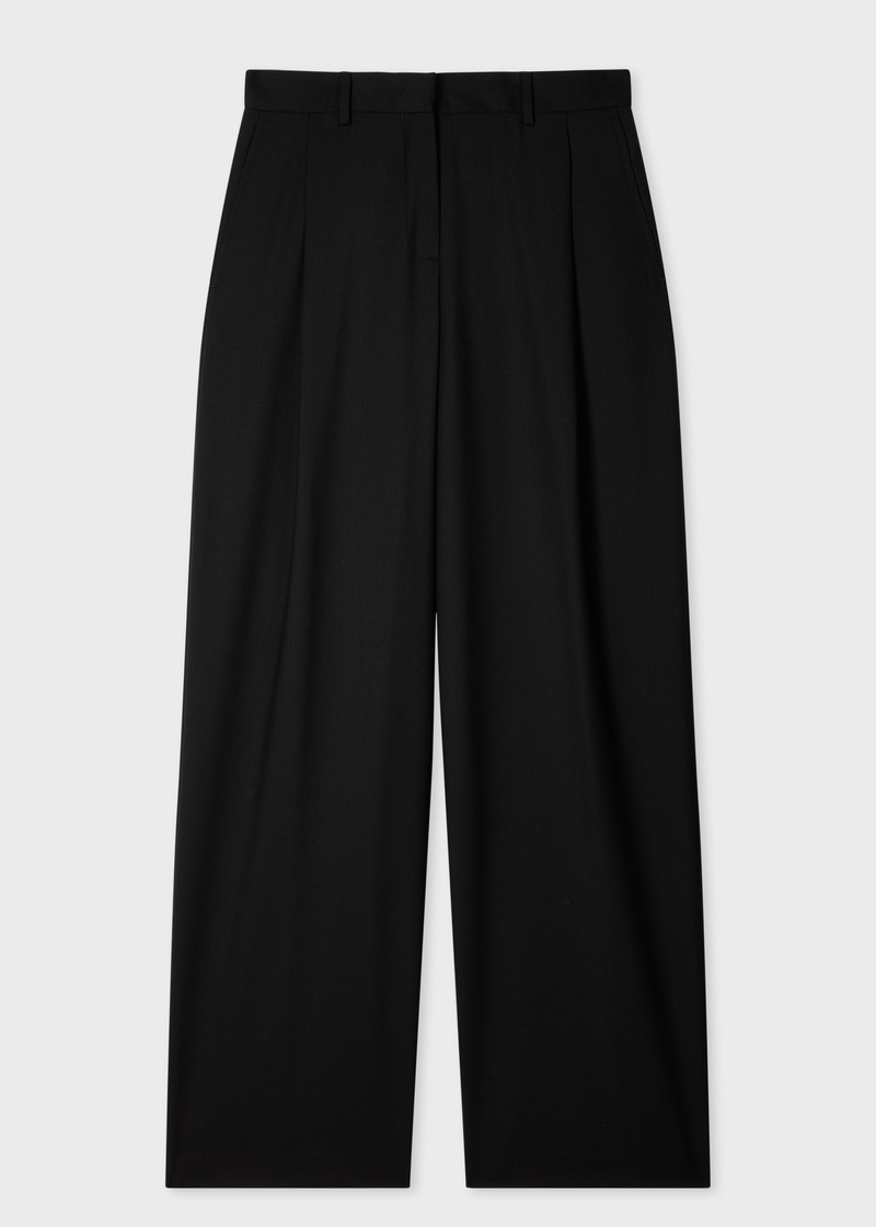 Women's A Suit To Travel In - Black Unlined Double-Breasted Suit 5