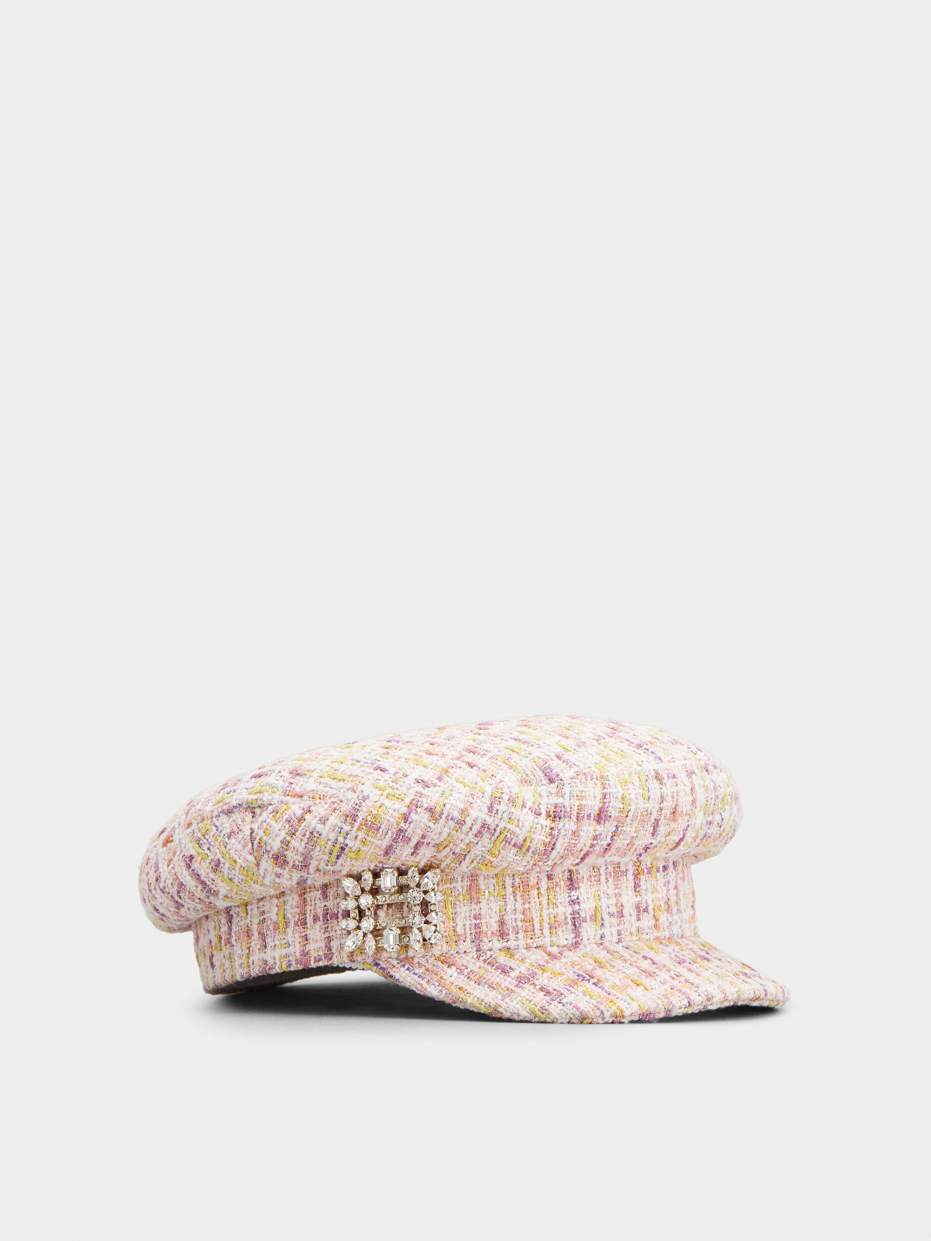 【関税&送料込】Roger Vivier Buckle Sailor Cap In Boucle Fab Roger Vivier Broche Vivier Buckle Sailor Cap in Bouclé