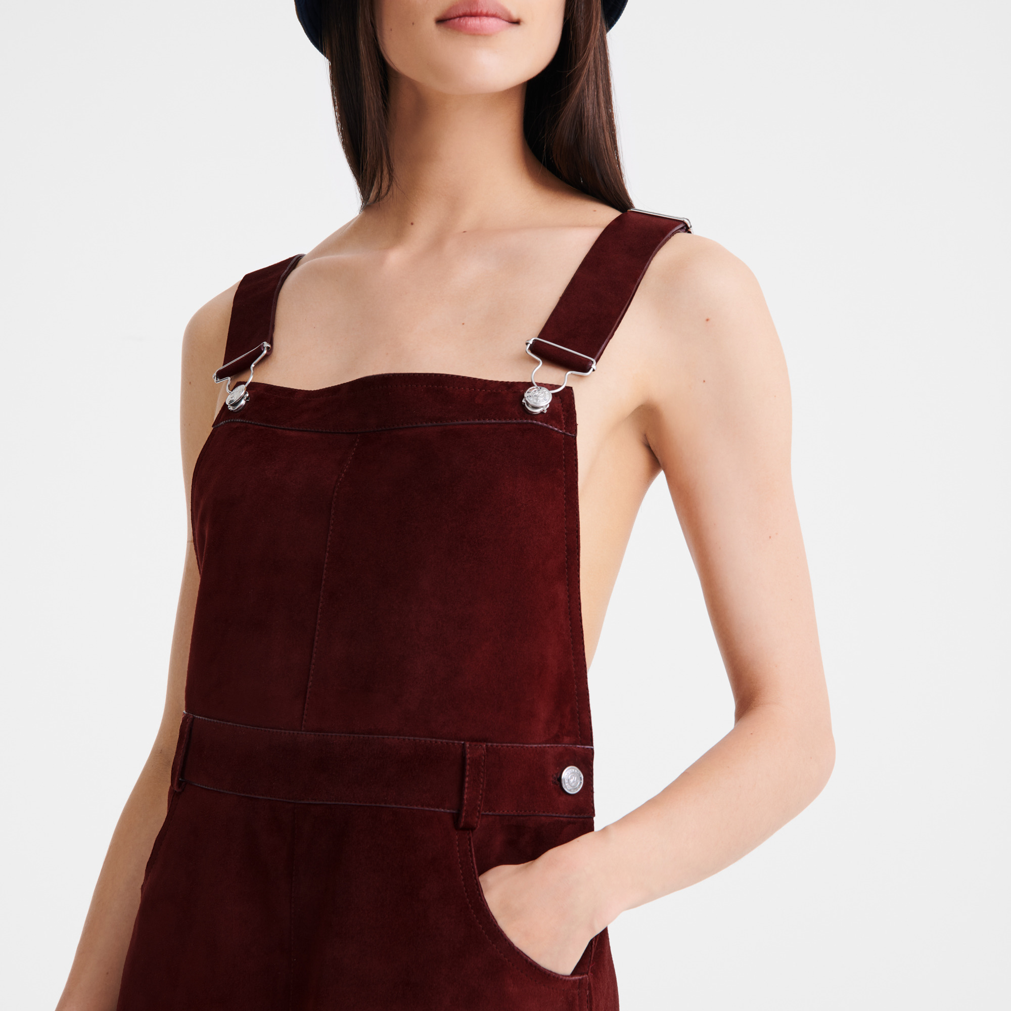 Jumpsuit Eggplant - Leather - 5
