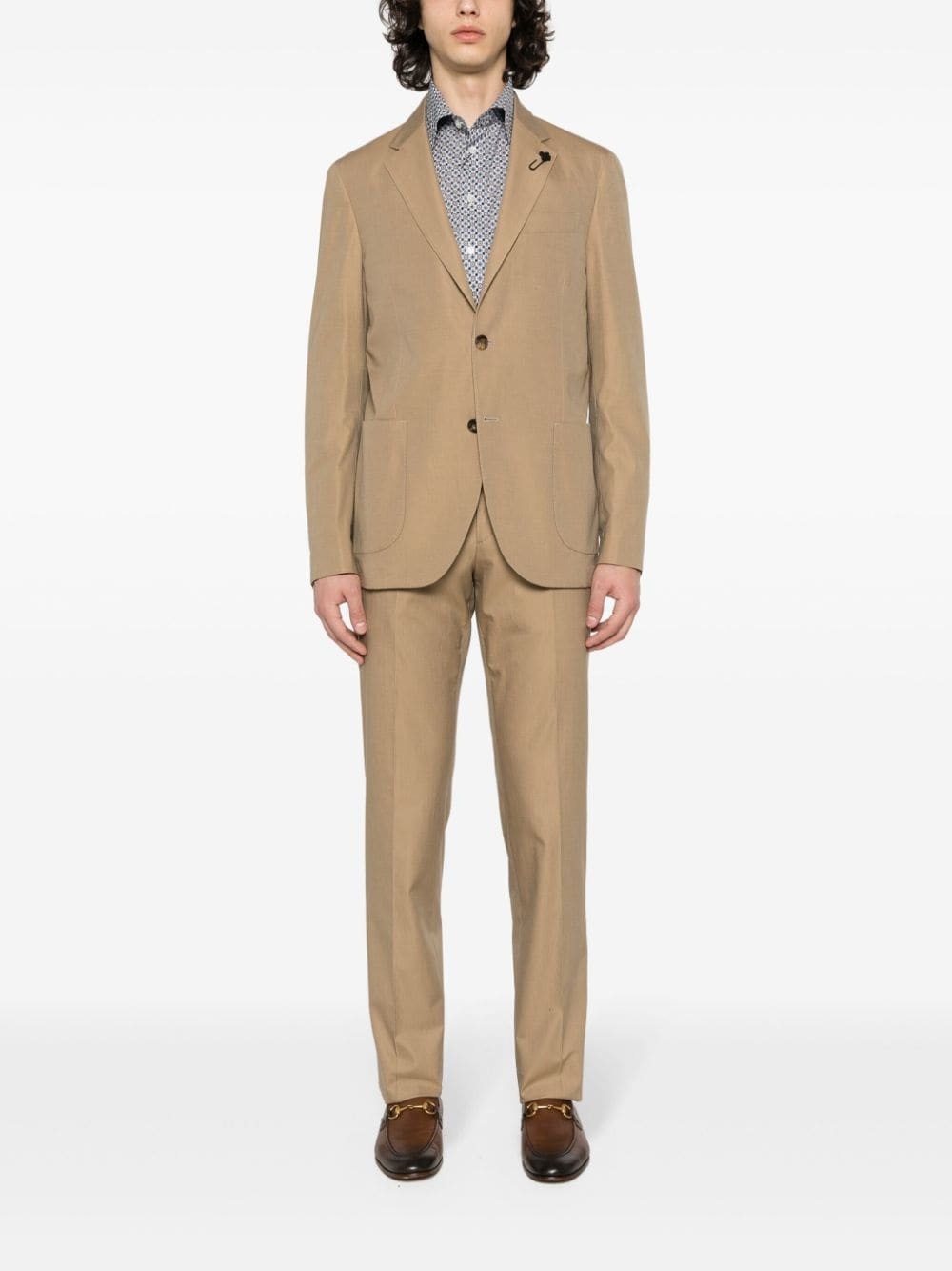 single-breasted suit - 2