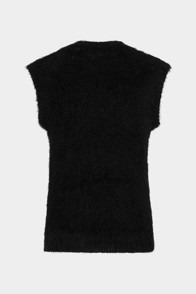 FUZZY VEST KNIT - 2