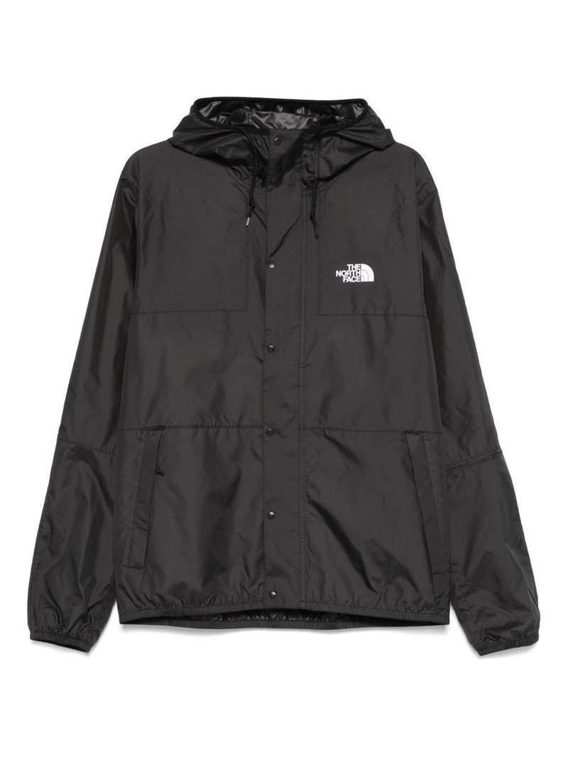 logo-print jacket 1