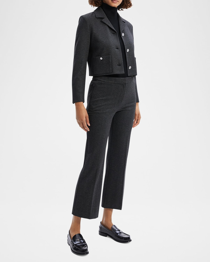 Theory Boxy Cropped Patch Pocket Jacket outlook