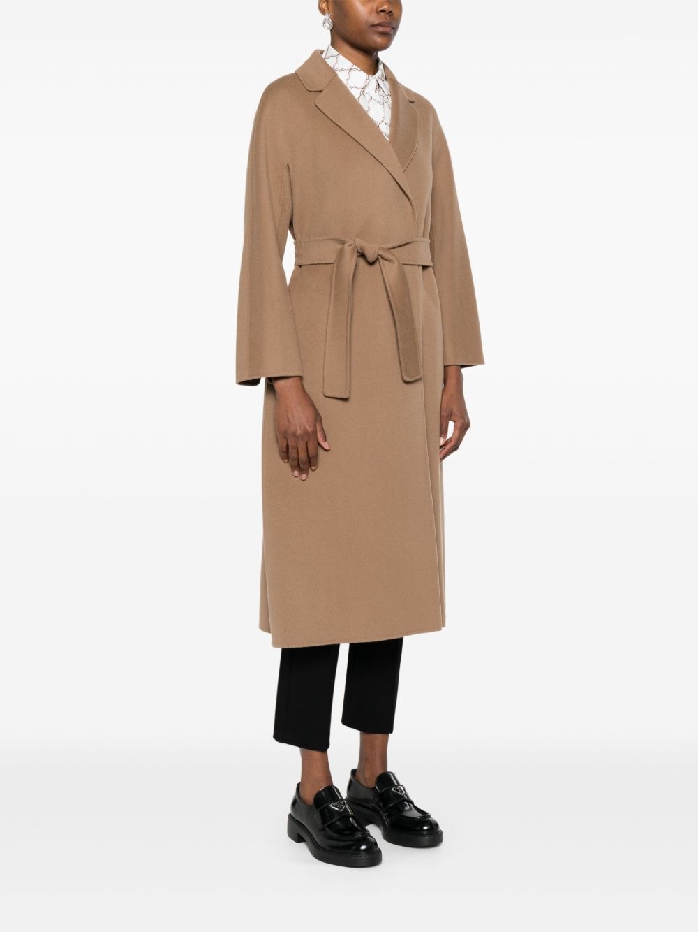 belted coat - 3