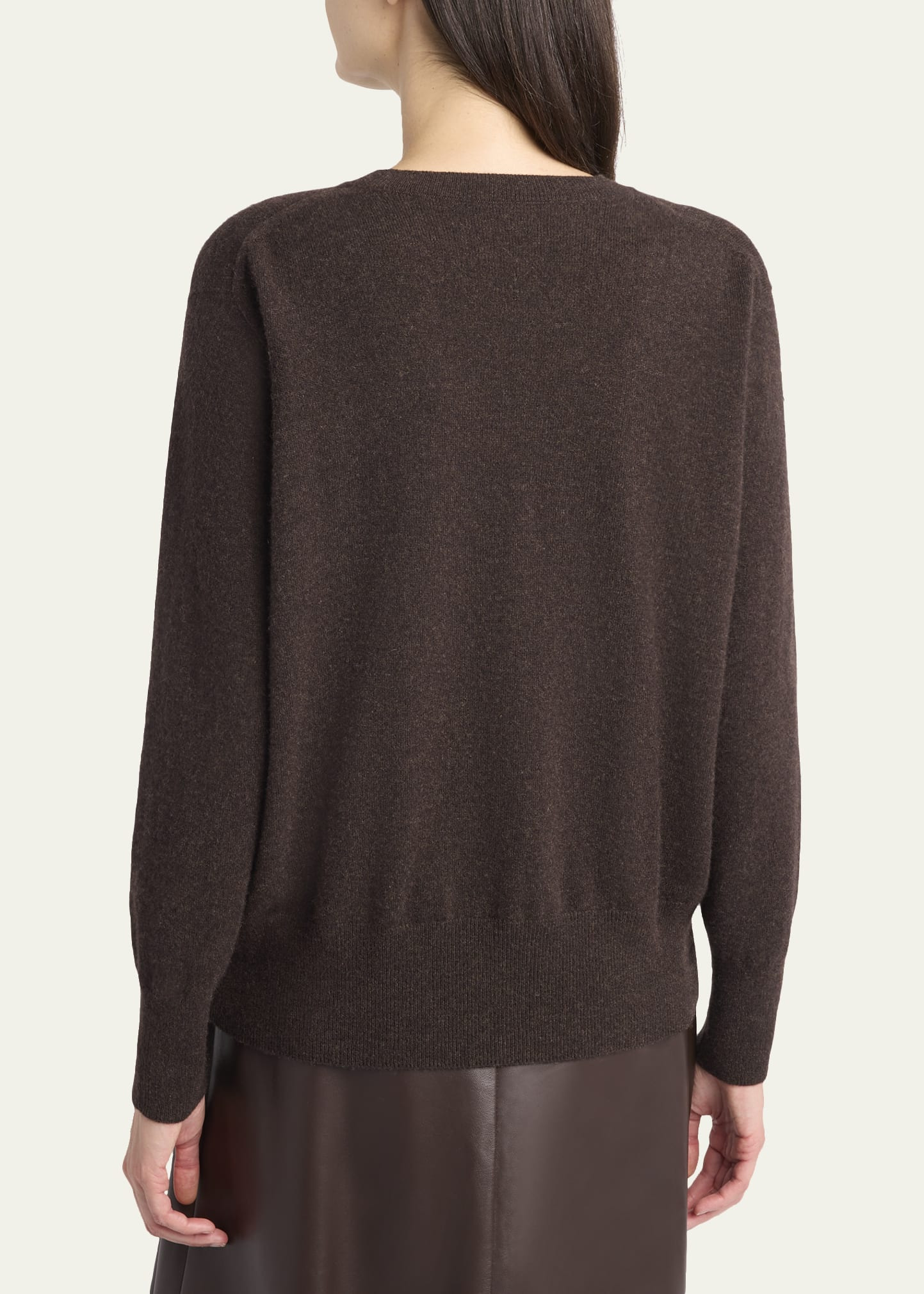 Leilani Cashmere Crewneck Sweater - 3