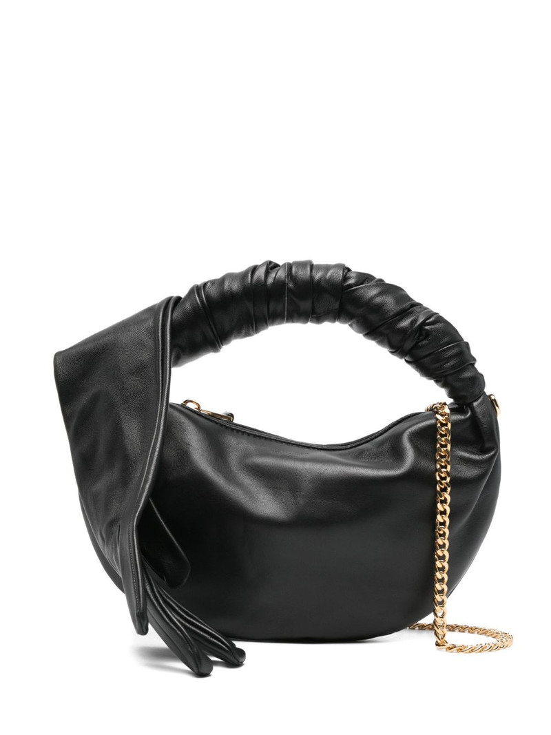glove-handle leather tote bag 1