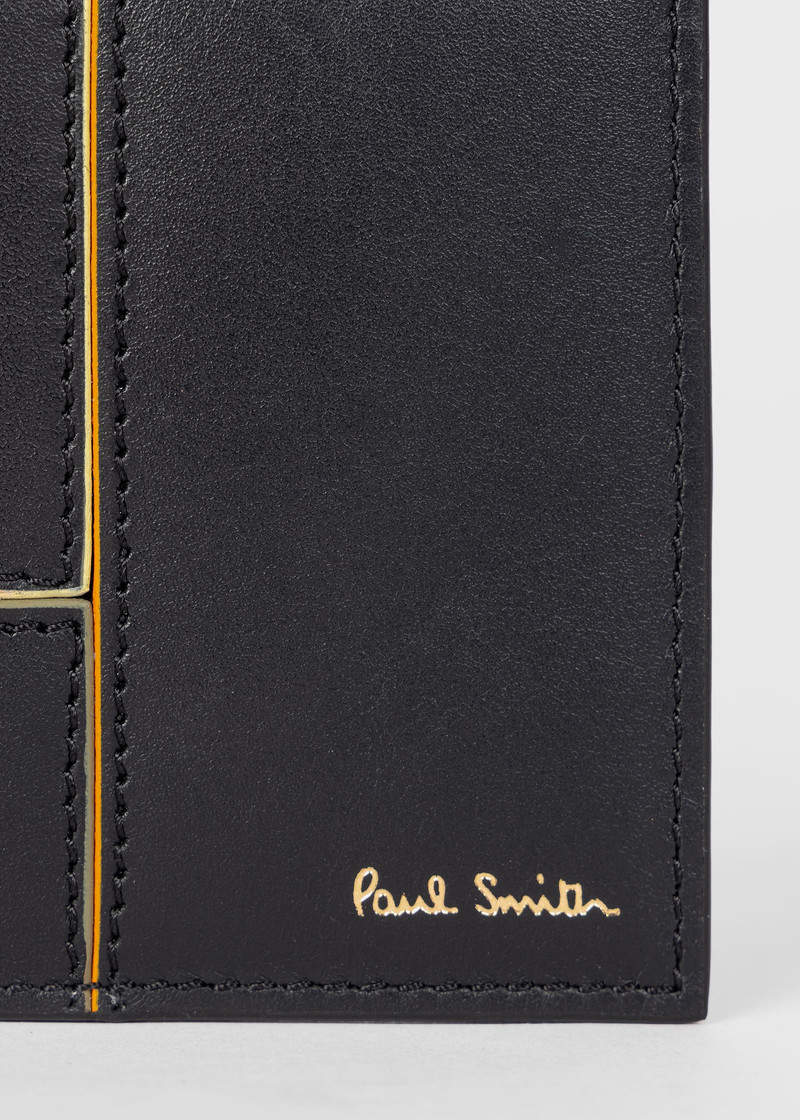 Paul Smith Panelled Leather Billfold Wallet outlook