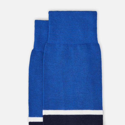 HOGAN Color Block Socks Blue outlook