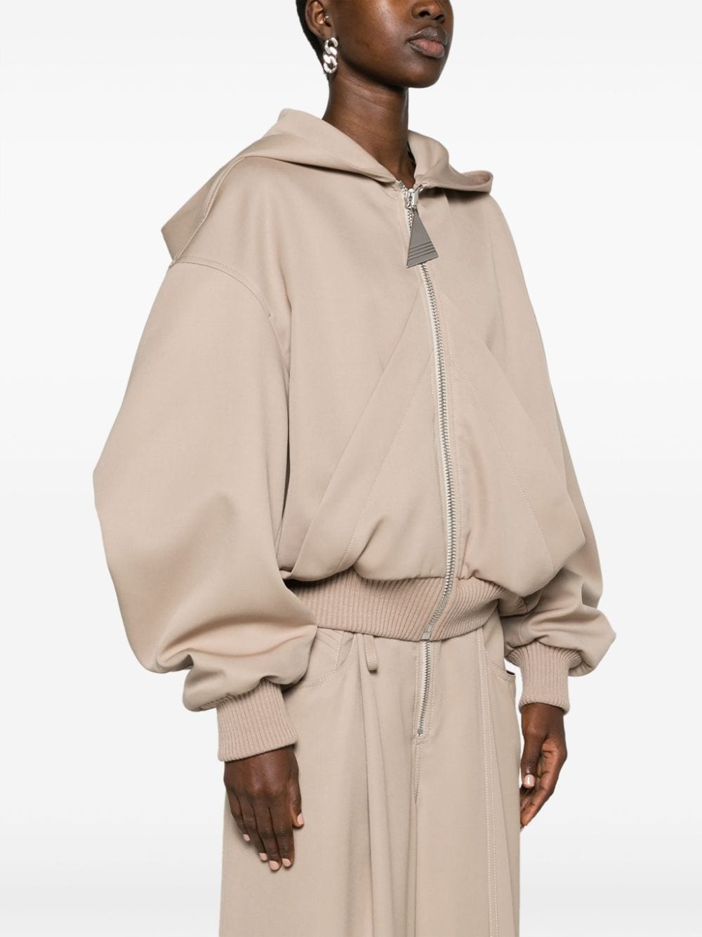 virgin-wool bomber jacket - 3