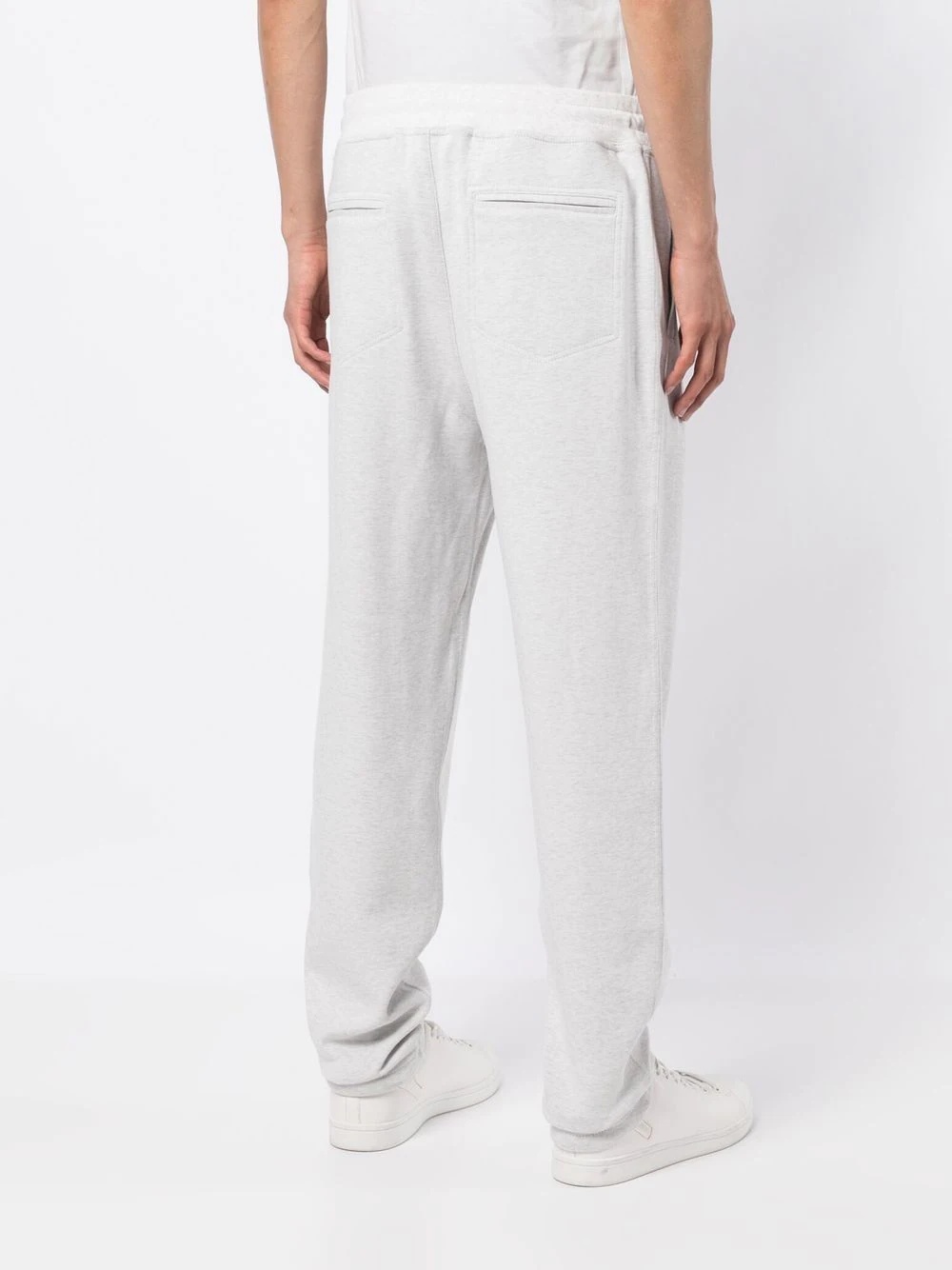 drawstring-waist track pants - 4