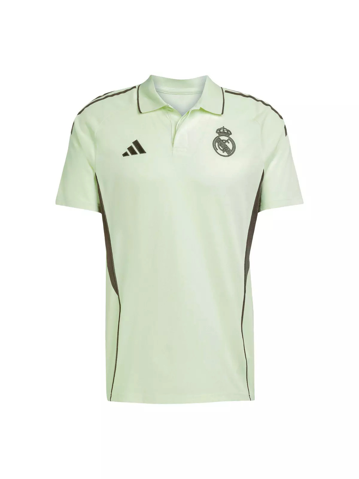 Men's Real Madrid Tiro 25 Competition Polo Shirt -Lt. Green - 7