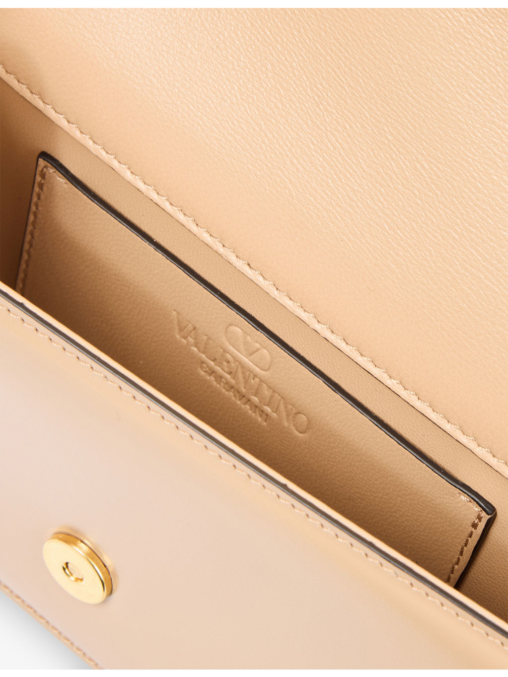 VLogo Leather Clutch bag - 6