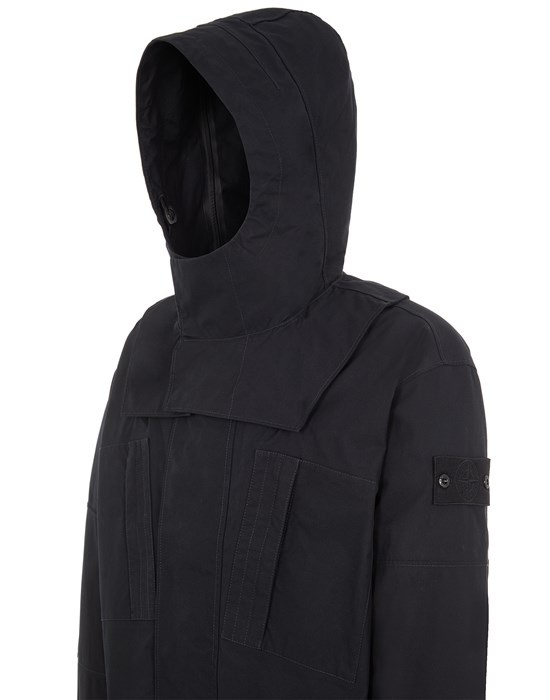 709F1 STONE ISLAND GHOST PIECE_O-VENTILE® BLACK - 5