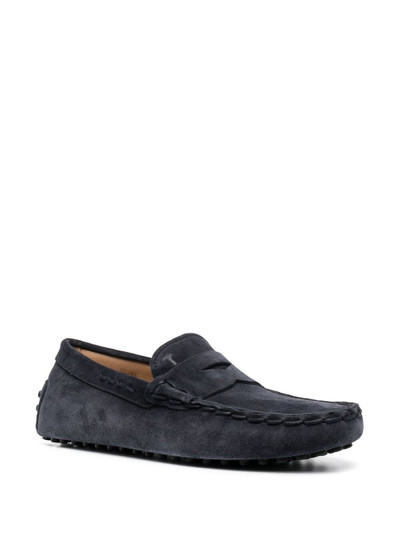 Tod's almond-toe slip-on loafers outlook