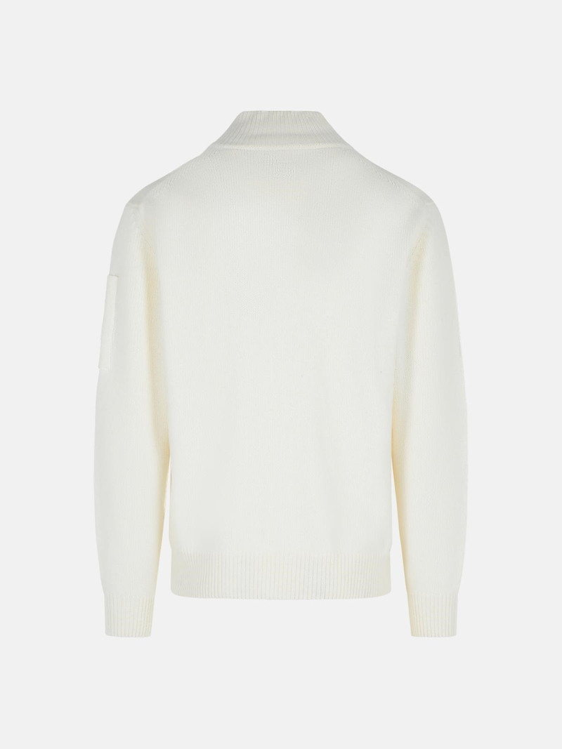 C.P. Company 'GRS' WHITE WOOL BLEND SWEATER outlook