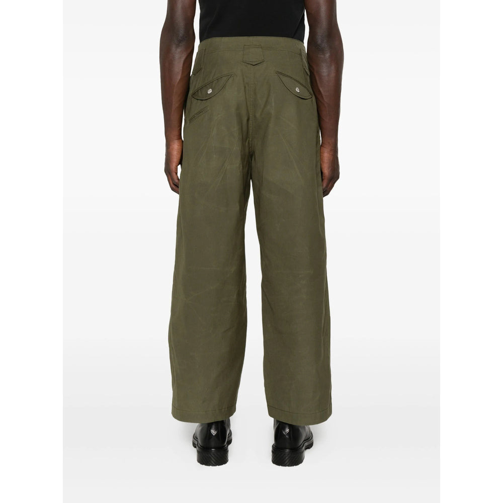 Kenzo Green Trousers - Regular & Straight-Leg Trousers Men - 5