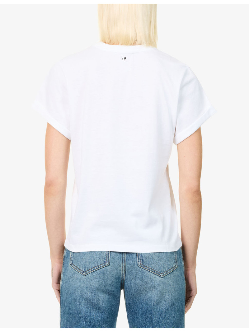 Tilly Round-Neck Cotton T-Shirt 4