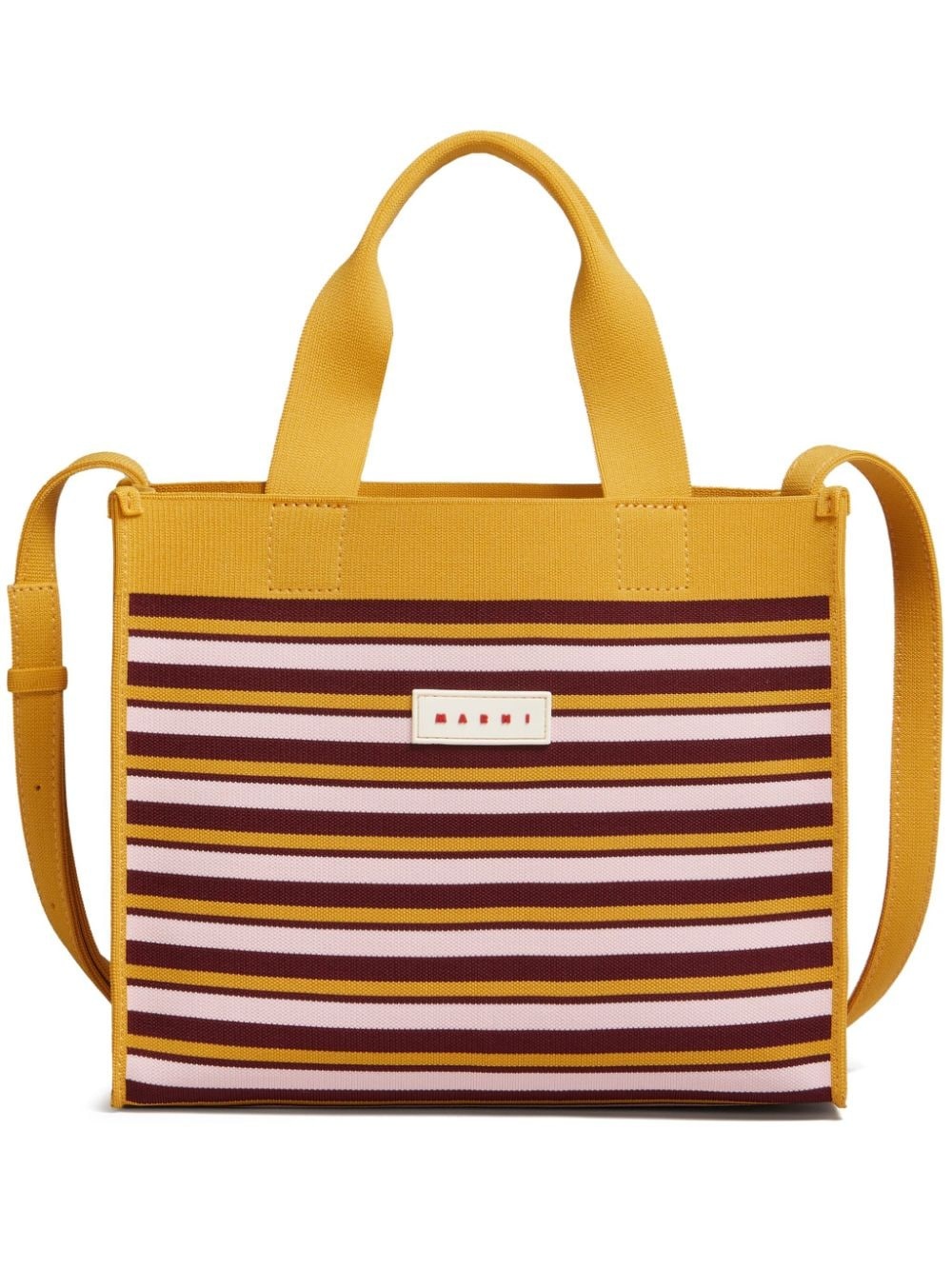 small Shopping striped tote bag - 1