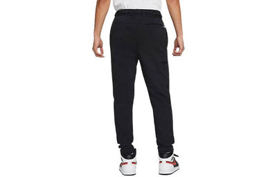 Jordan Men's Air Jordan Drawstring Lacing Bundle Feet Sports Pants/Trousers/Joggers Black DJ0882-010 outlook