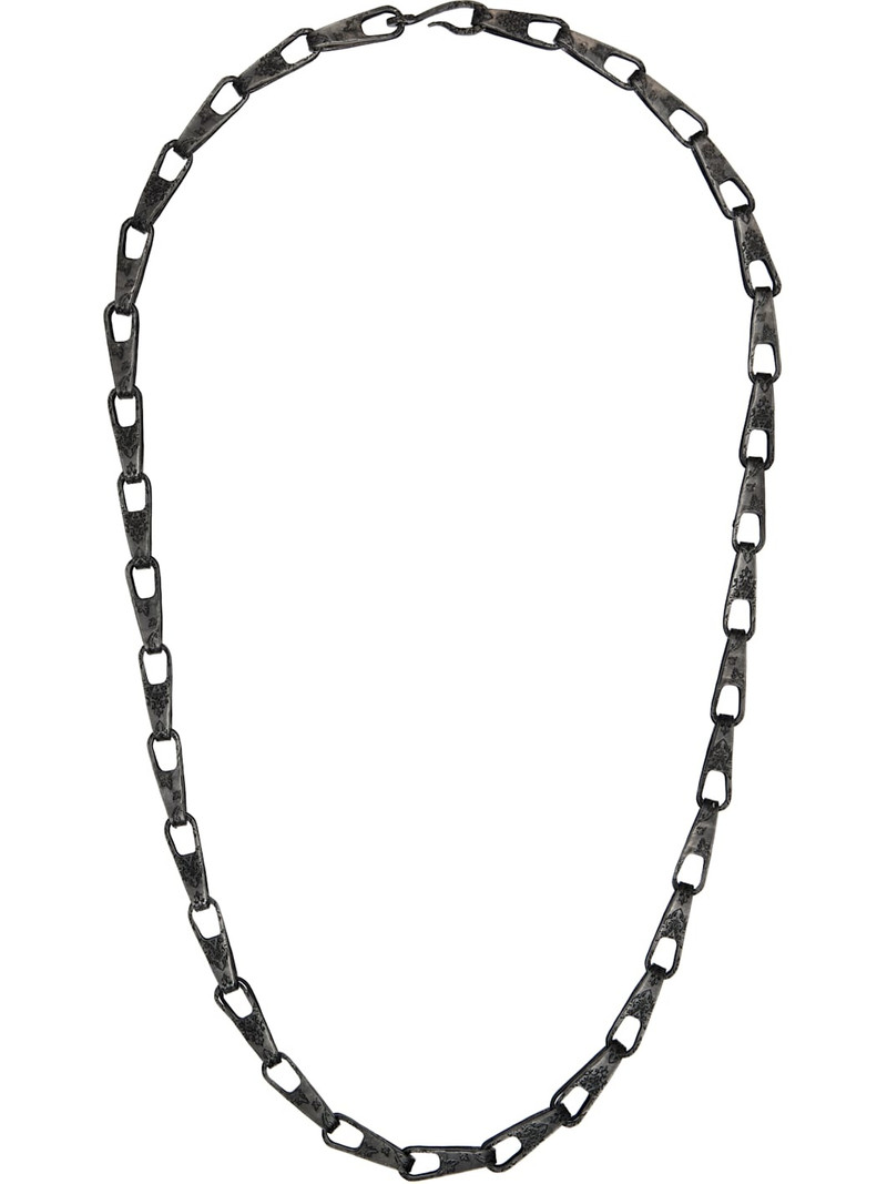 Professor. E Black Laser Necklace 1