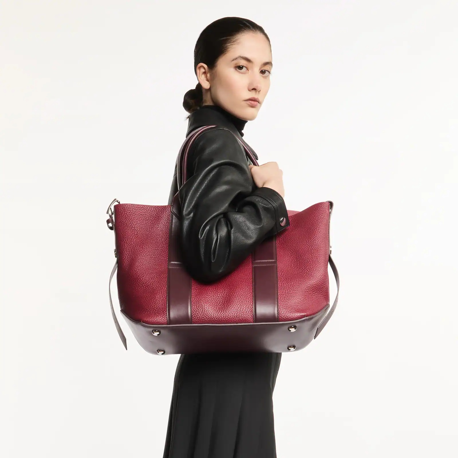Hogan Script Shopping Bag Medium - 9
