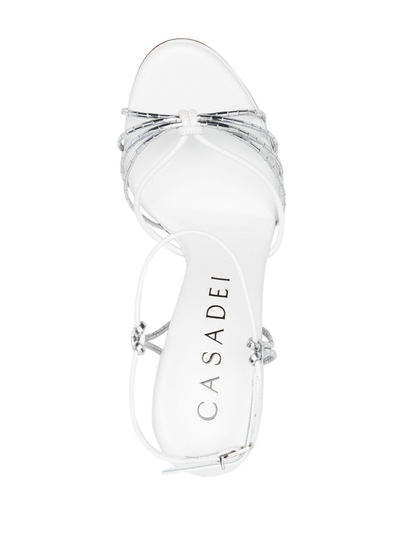 Blade metallic-effect 100mm sandals 4
