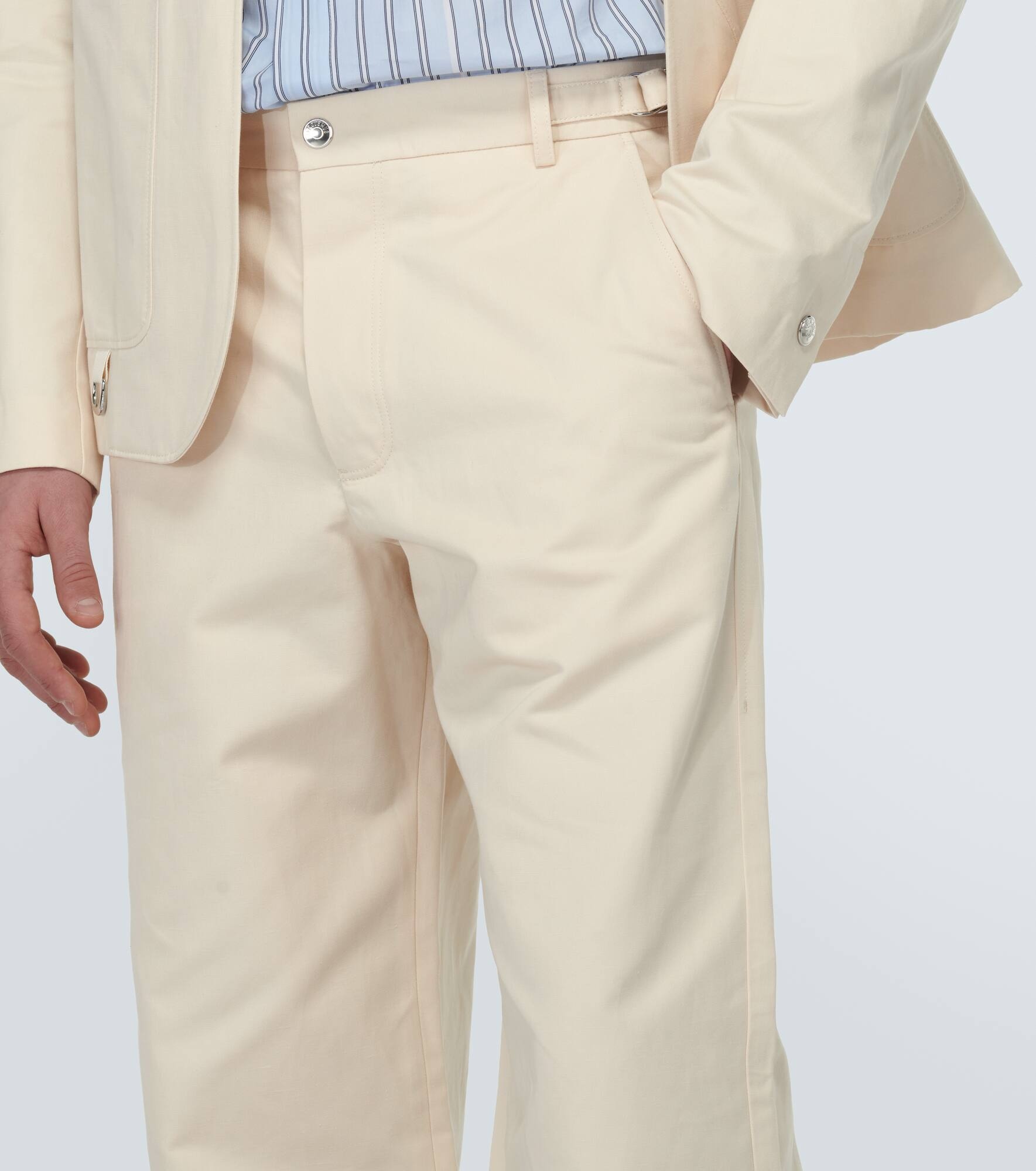Le pantalon Jean cotton and linen pants - 5