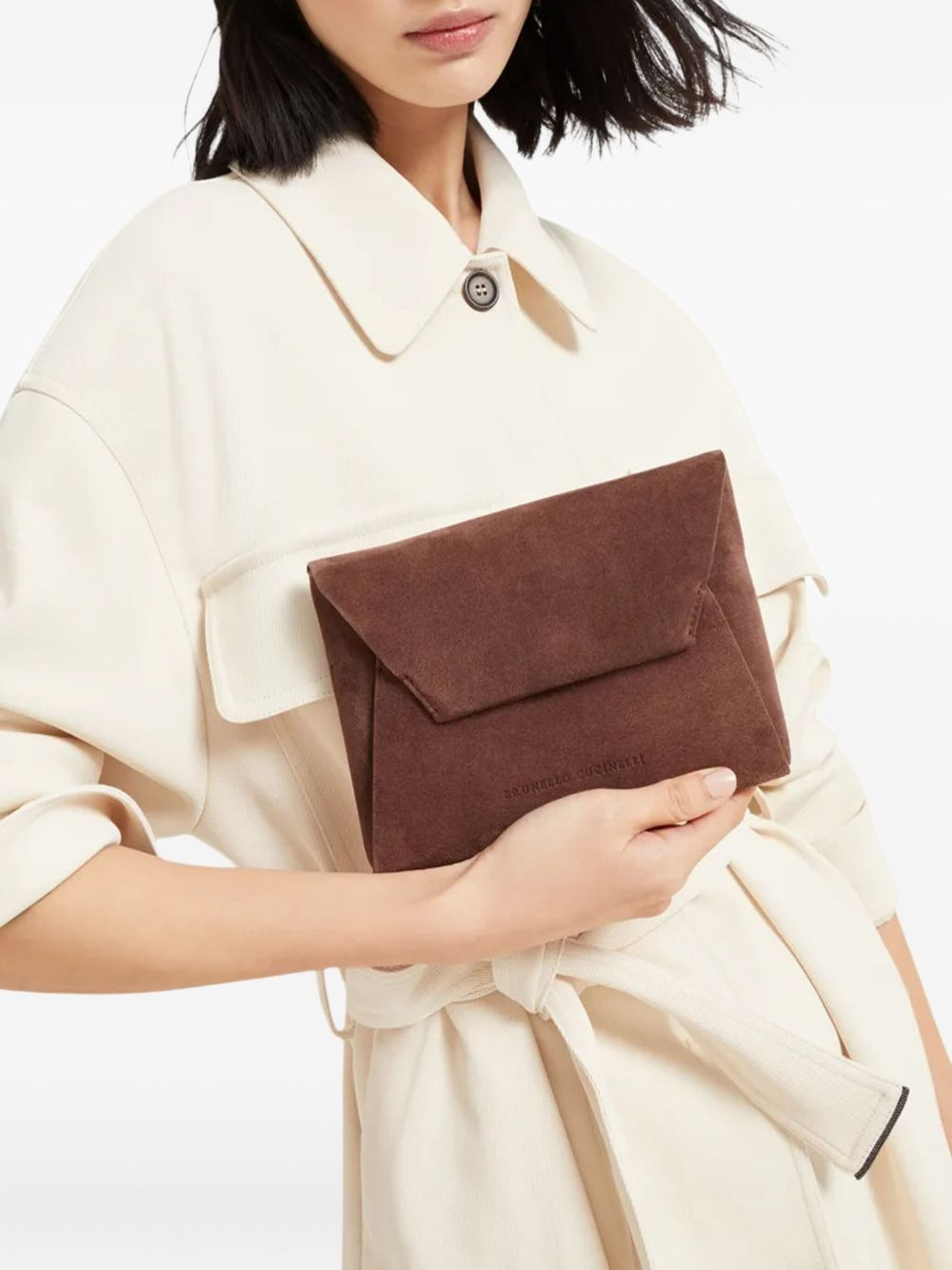 BC Duo suede shoulder bag - 2