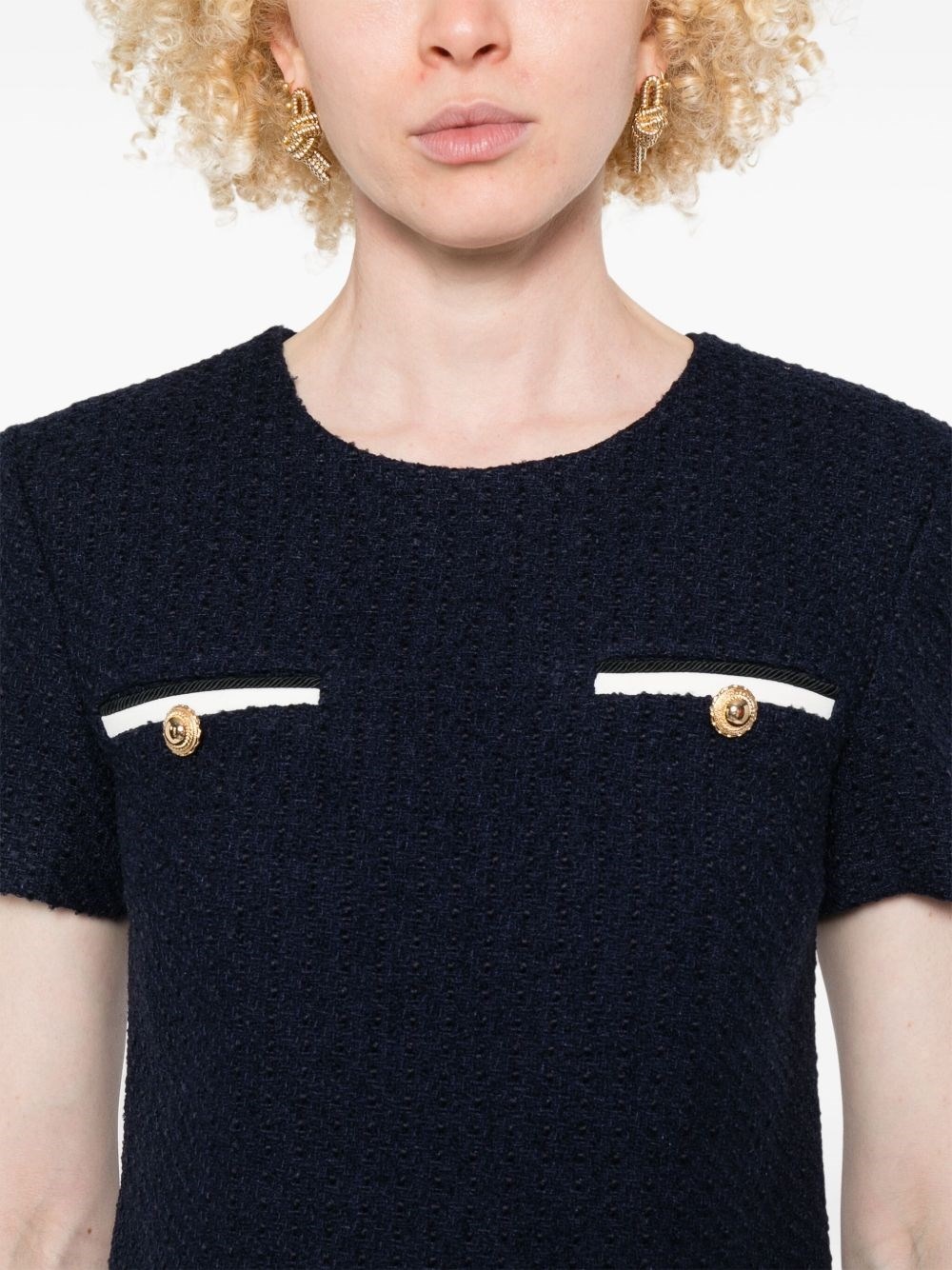 Boucle mini dress - 2
