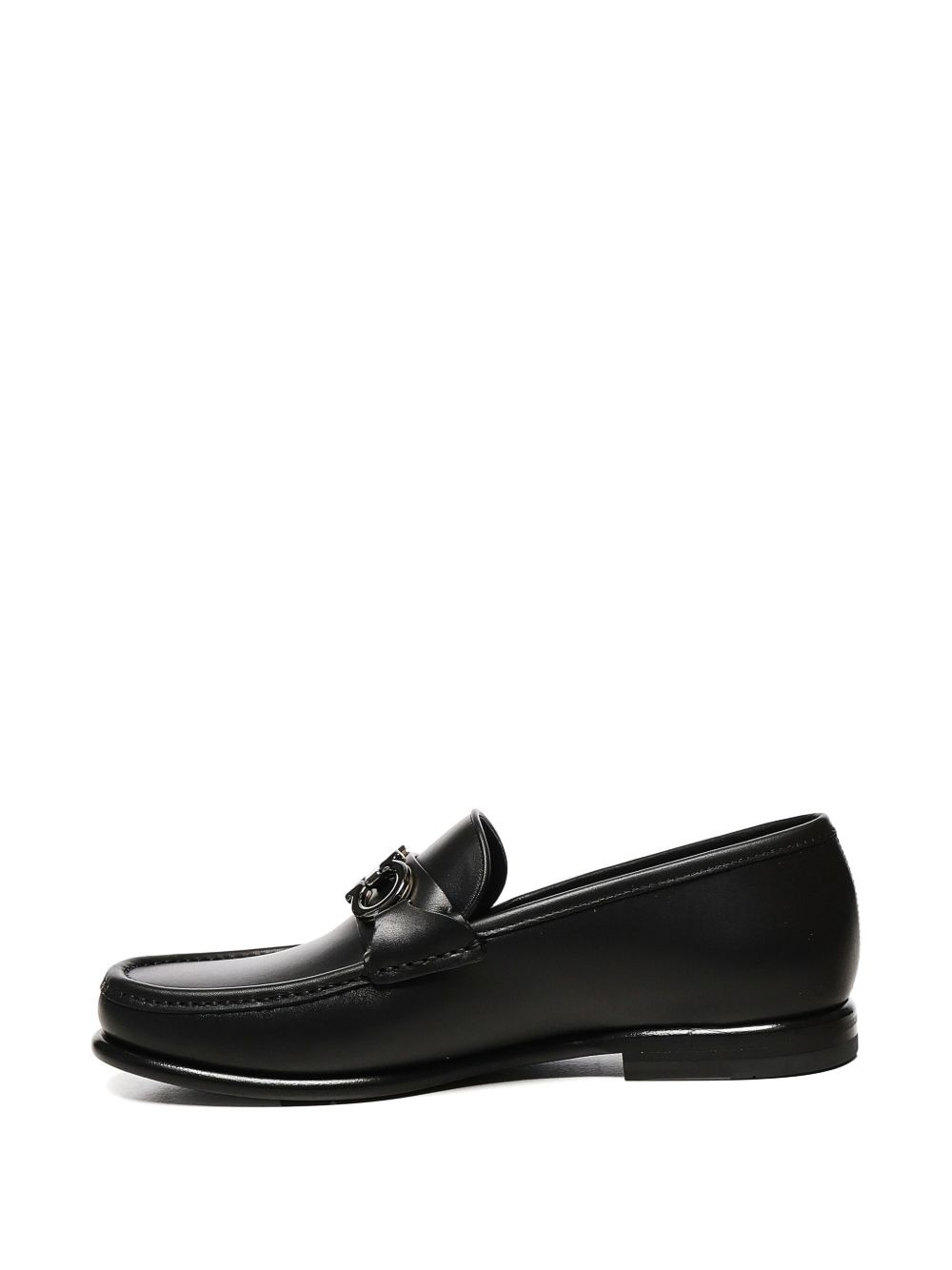 Gancini-detail loafers - 4