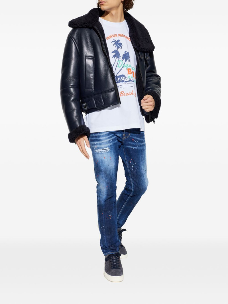 DSQUARED2 tropical-print T-shirt outlook