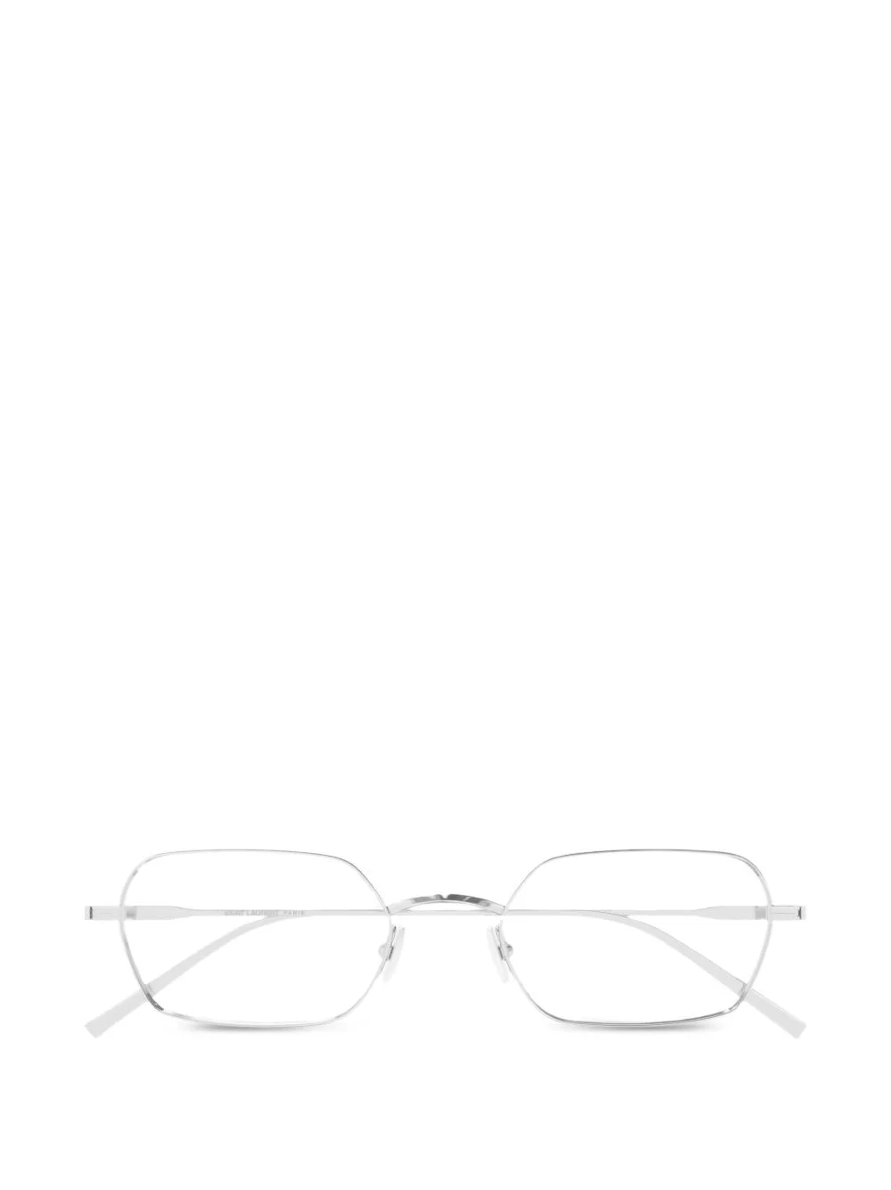 geometric-frame glasses - 1