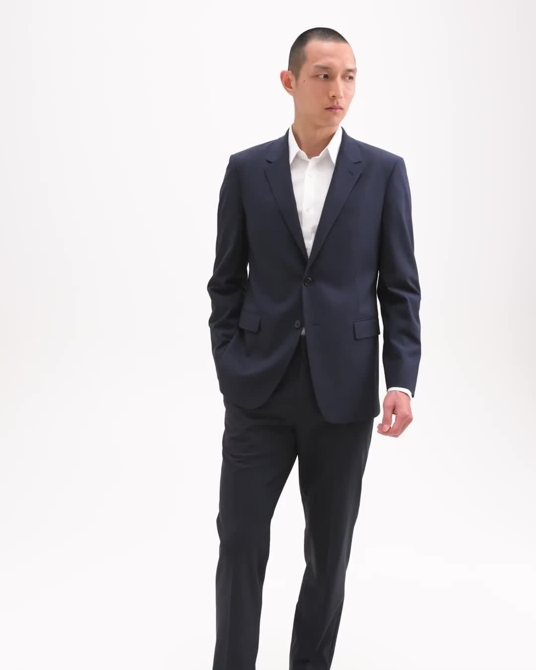 Chambers Blazer in Stretch Wool - 7