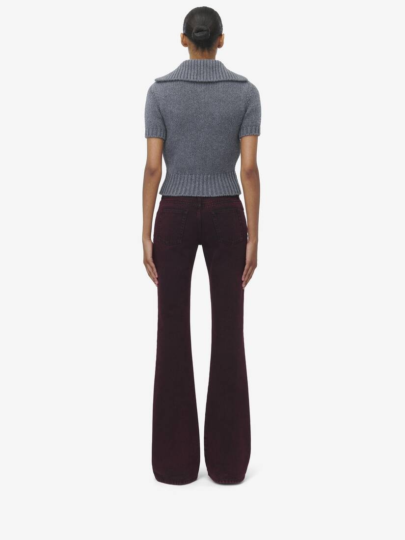 Overdyed Bootcut Jeans - 3