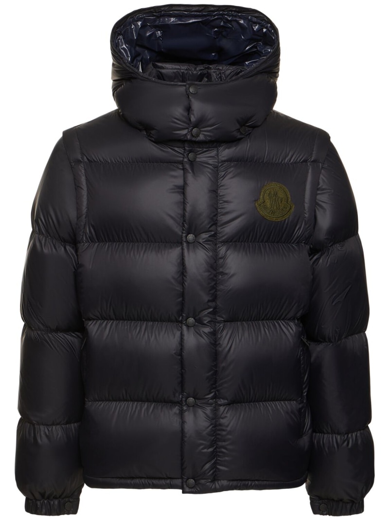 Cyclone nylon down jacket - 1