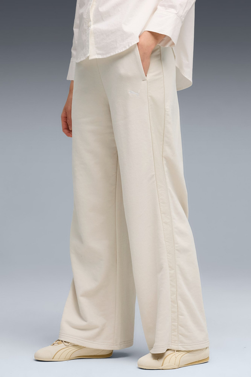 PUMA HER Women's High Waist, Wide Leg Pants outlook
