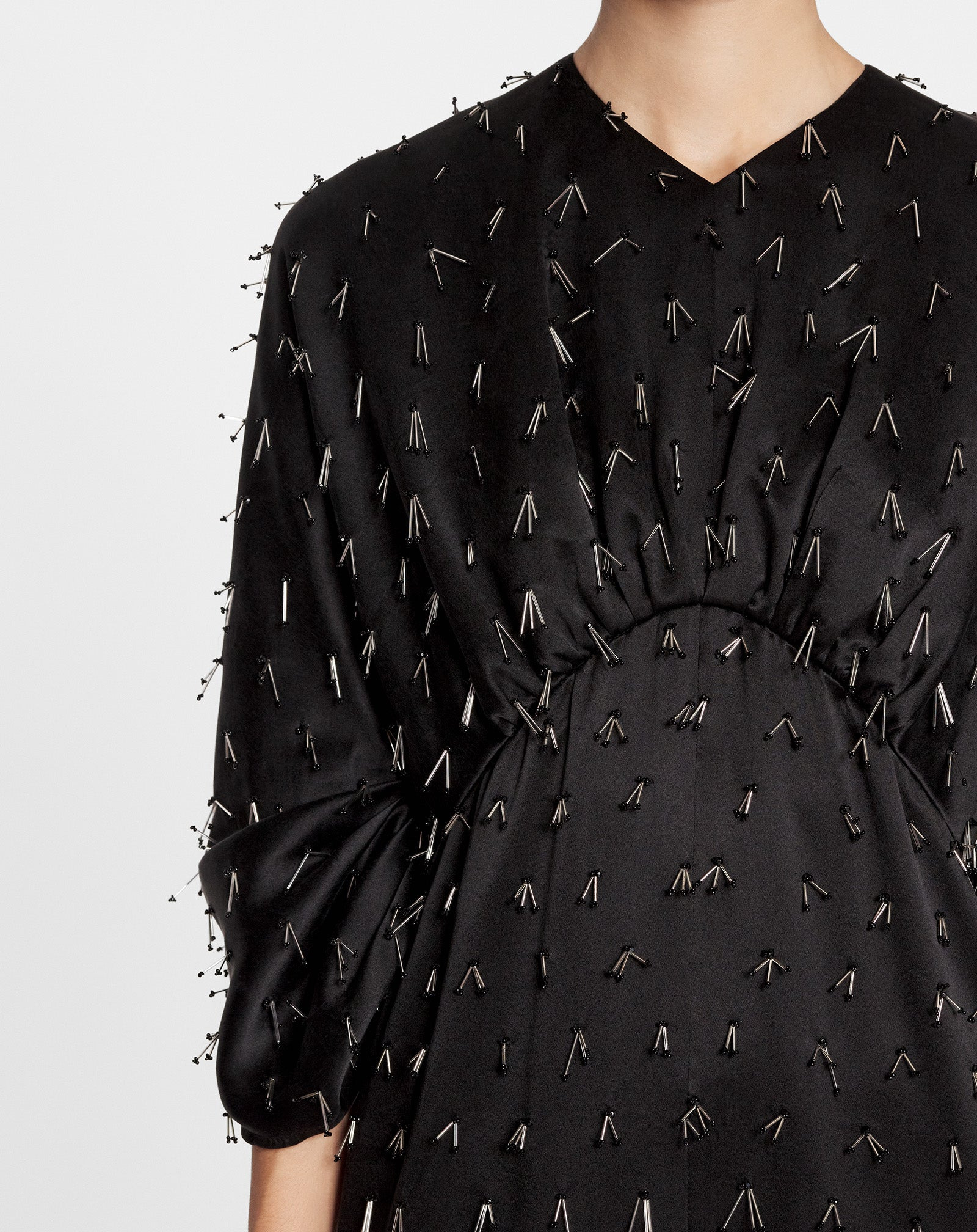 LONG EMBROIDERED DRESS - 5